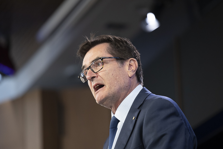 Today: The Hon Greg Combet AM, Chair of the Net Zero Economy Authority, addressed the National Press Club of Australia on 'Australia’s path to net zero emissions and the role of the Net Zero Economy Authority'. Catch up on ABC iView. @hil_clix_pix