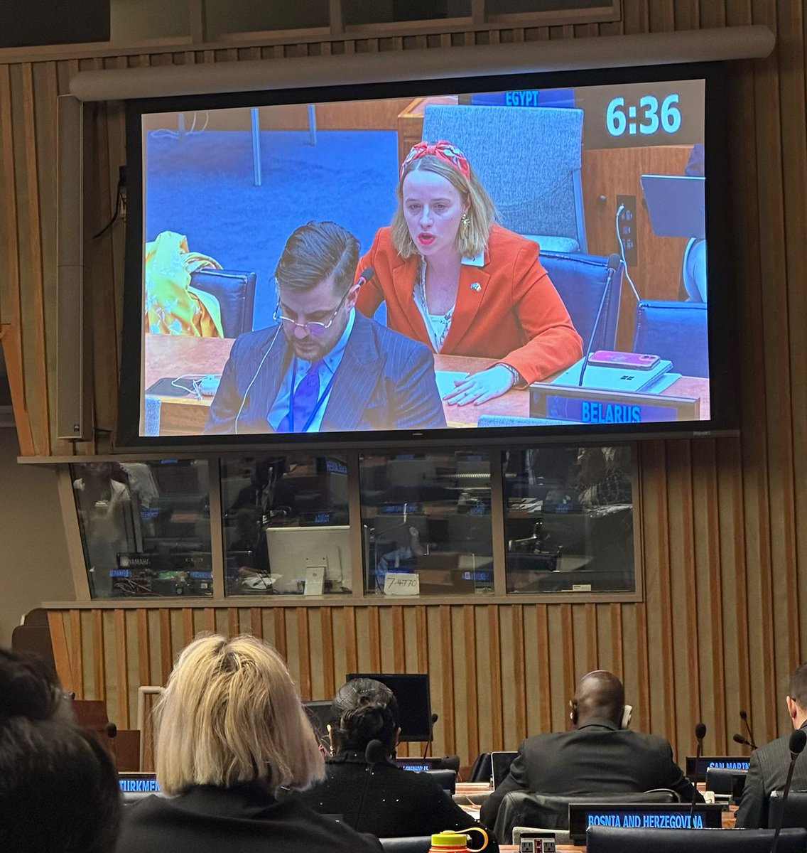 BelgiumUN's tweet photo. During the resumed #6thcommittee session on the ILC draft articles on “crimes against humanity”, 🇧🇪 stated that international cooperation is needed for the fight against impunity which contributes to peace & security. We also stressed the need for a victim centered approach. https://t.co/oa9IhaXltG