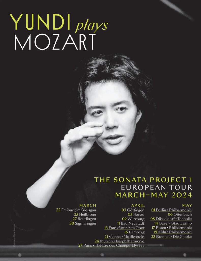 9503Crystal's tweet photo. #李云迪 #李雲迪 #yundili #YundiplaysMozart #Yundieuropeantour The famous and authoritative Classical Music Magazine, Gramophone, promotes Yundi’s European tour and new album!🎵 https://t.co/ielEtE172W