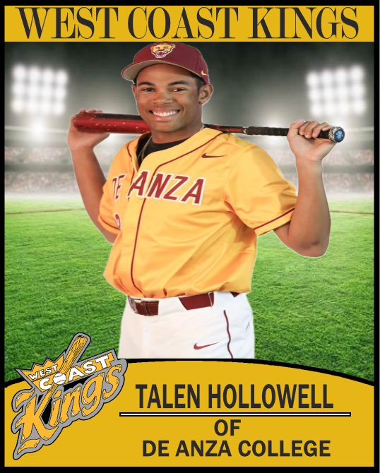 West_CoastKings's tweet photo. 📣 ✍️👑 Announcing Talen Hollowell signing with WCK📣✍️👑 
 @oldmantalen @dalionsbsb 
@BACLBaseball @CAGEYkings https://t.co/aF9iO6QbJS