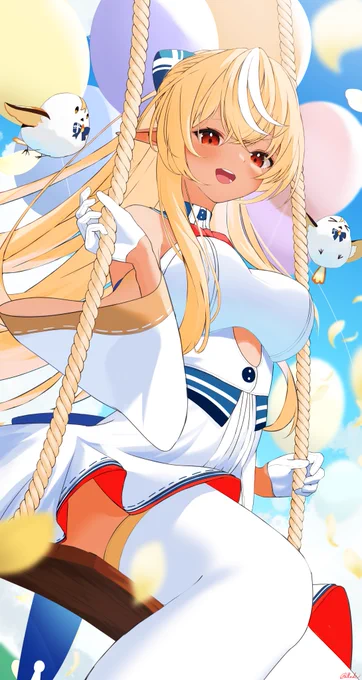 #しらぬえ#不知火フレア生誕祭2024お誕生日おめでとうございます 