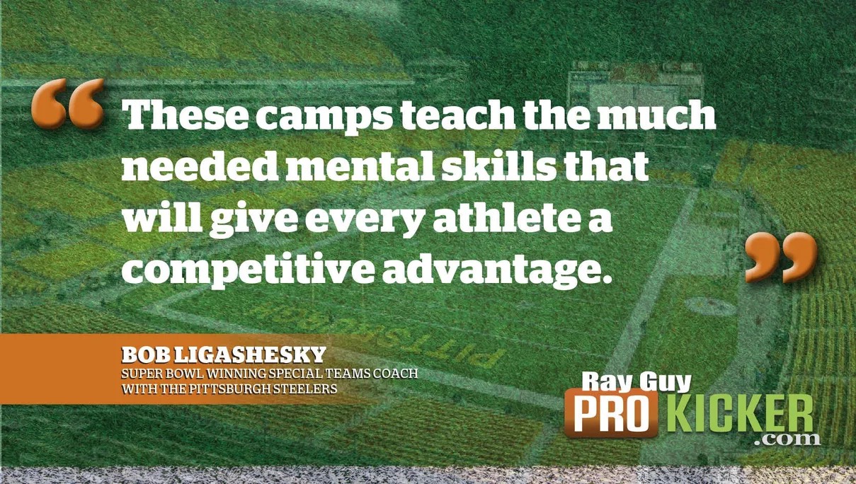 Pro Football and College Coach Bob Ligashesky recommends Ray Guy Camps