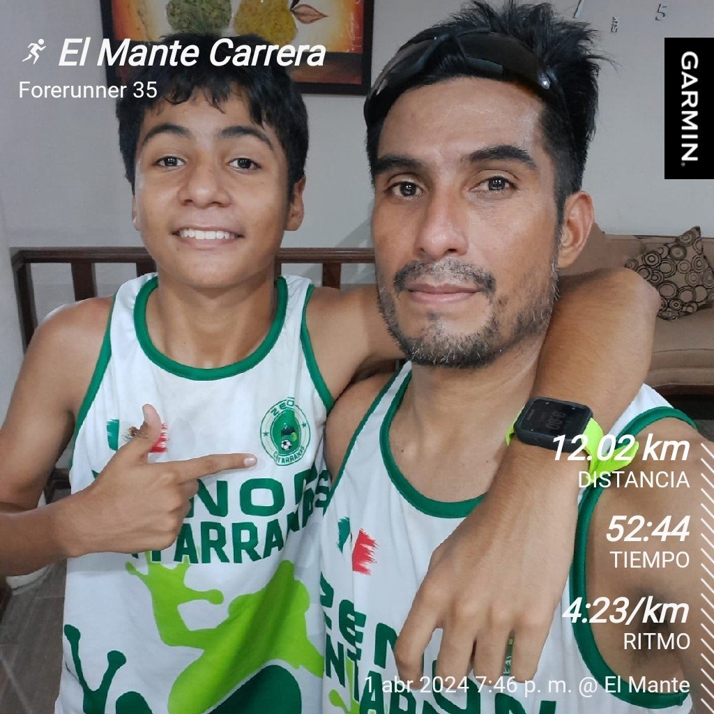 Abrimos semana con 12k con el cachorro <a href="/ALBeRt0_SaLAz4R/">Alberto Salazar</a> los gueros dijo la patrona, ni filtro tiene ama grito el cachorro 😊😅
Coach <a href="/ibalopma/">Coach: Miguel Á. Ibarra López.</a> 
<a href="/SportIbarra/">SPORT ibarra Team</a> 
#ZenonCantarranas
<a href="/SumandoKMx/">Deportistas Sumando Km</a> 
<a href="/ComuniRunners/">Comunirunners</a> 
<a href="/ManicomioRunner/">Manicomio Runner \m/ 🤪 \m/</a> 
<a href="/FenixRun_Mexico/">Fénix Run</a> 
<a href="/MeEncantaCorrer/">Me Encanta Correr</a> 
<a href="/templorunner/">@TemploRunner</a>