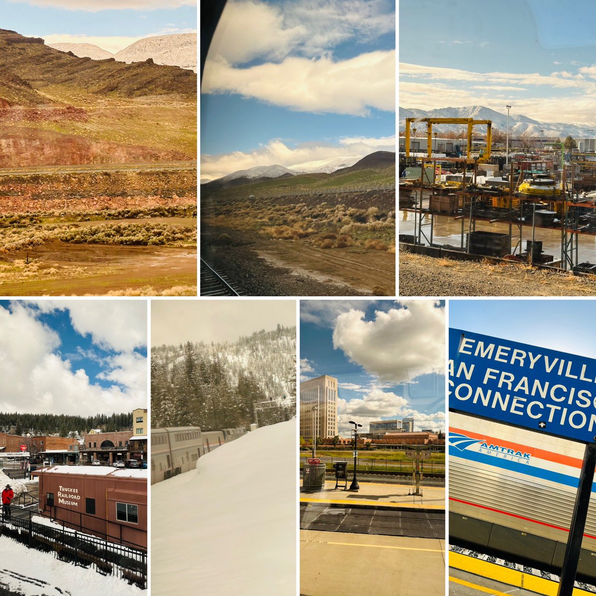 mrsroseroom21's tweet image. Easter holidays are made for adventure…in the last 2 days we’ve travelled on the California Zephyr from Utah to San Francisco, seen Bruce and explored SF #happydays #springsteenfans #amtrak
