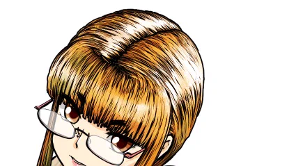髪の毛楽しい 