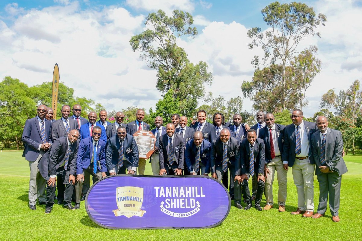 Congratulations to the winners and hosts of the 99th Tannahill shield Royal Nairobi golf club.
