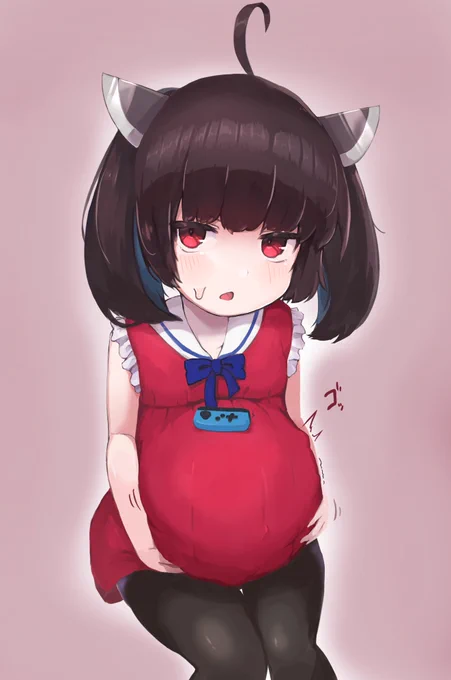 ボテ腹コッショリ注意きりたん「い、今のはノーカンです!お腹の子達が暴れて…対戦に集中できなかったんです!」 