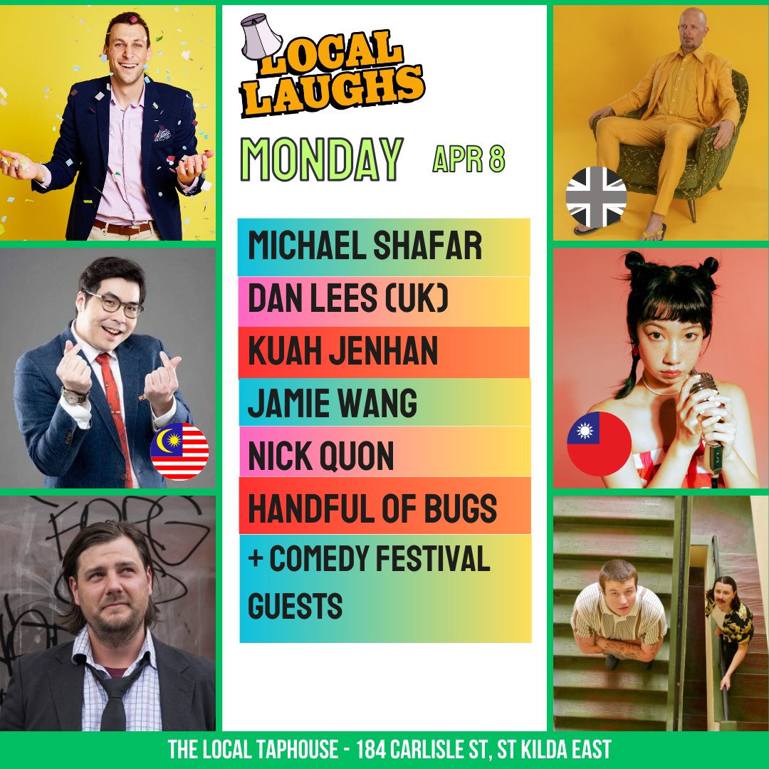 Anyone else having as much fun as we are? Loving all the international guests mixing it up with the local legends. 

#comedyfestival #MICF2024 #stkildacomedy

trybooking.com/BOCLQ