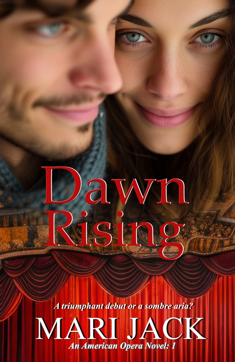 Sneak-peek at the cover for my upcoming book, Dawn Rising! Dawn is Kiwi, Giovanni is Aussie and both are about to take on the lead roles in an opera in the USA. As Dawn is neurodiverse, #AutismAcceptanceMonth is good timing! #WritingCommunity #romancebooks