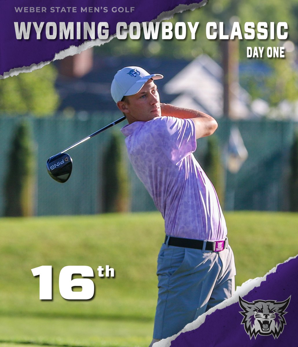 With about 4 holes remaining in the 2nd round, play at the Cowboy Classic was halted for the day due to lightning. Play will resume in the morning prior to the final round. The Wildcats are in 16th place in the 23-team field. Hayden Banz (-6, T11) leads the way for WSU.