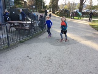 On a sunny, but cool Easter Sunday, 45 runners ran two laps of Fitz Park. Thomas achieved his first ever first finish in his sixth visit to Keswick juniors with a time of 8:07 which was also four seconds off his PB. #loveparkrun #parkrunfamily #juniorparkrun