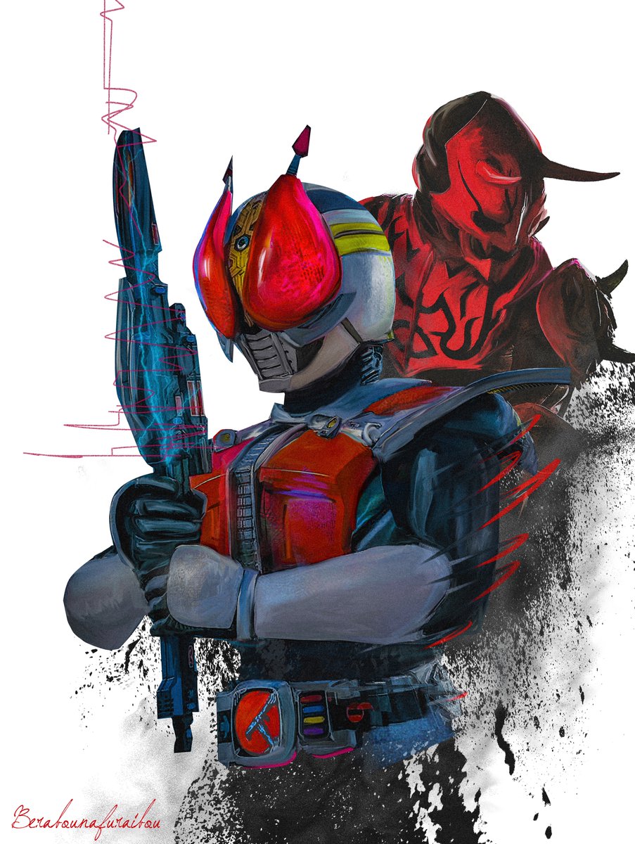 消せない記憶が、虚構を現実にする。#仮面ライダー電王 #FANART 消せない記憶が、虚構を現実にする。#仮面ライダー電王 #FANART