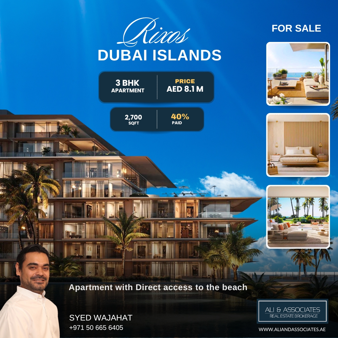 🏡 Just Listed! 🌟 Exciting news! We've just listed a magnificent 3-bedroom property in Rixos Dubai Island 🏝️ #JustListed #NewListing #LuxuryLiving #RixosDubaiIsland #DreamHome #PropertyForSale #DubaiRealEstate 🎉