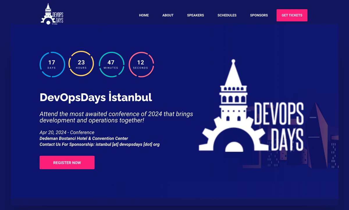 JumpCloud olarak 20 Nisan'da gerçekleşecek @devopsdaysist'a 1 kişiye ücretsiz bilet veriyoruz. Tek yapmanız gereken bu postu RT etmek. Kazananı yarın 18'de buradan duyuracağım 🔥 Bir isteğim daha etkinlikte @JumpCloud booth'una gelip bizle fotoğraf çekmeniz olacak 🤗