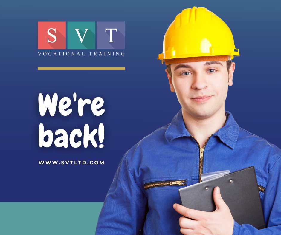 We are pleased to announce that our offices will be open from 8am following the Easter Bank Holiday. Our team will be ready to assist you with any inquiries or services you may require 😊 Call the SVT team for assistance on +44(0)800 121 4275 #svtltd #online #diplomas #education