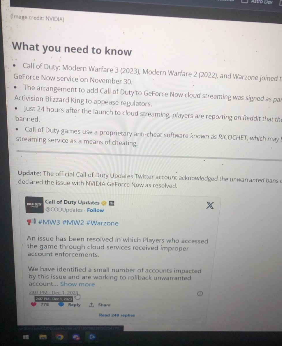 AloxLeyva's tweet photo. @CallofDuty i need the game back to my life 
New battle pass is coming 🥲
Reciew my case please I didn’t do anything but enjoy the game ❤️‍🩹
I been playing for so long i will never do anything to get advantage i love this game.
I need a real answer 
31563414 https://t.co/HRmpJcEtsX