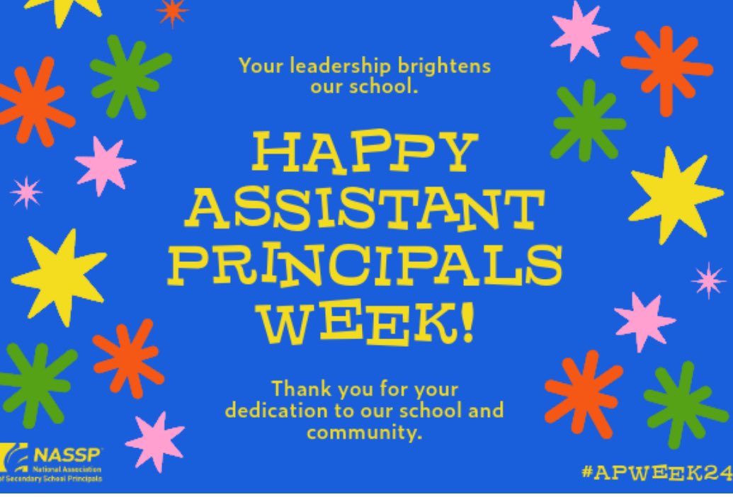 Shoutout to our @CharihoRegional Assistant Principals, @MrsFlorenz and Ms. Bradanini for their dedication, hard work and commitment ! Your efforts don’t go unnoticed. @Michael_Comella @Andrea_Spas @CHARIHOtech @Chariho_Pride @RIDeptEd #APWeek24 @NASSP nassp.org/apweek