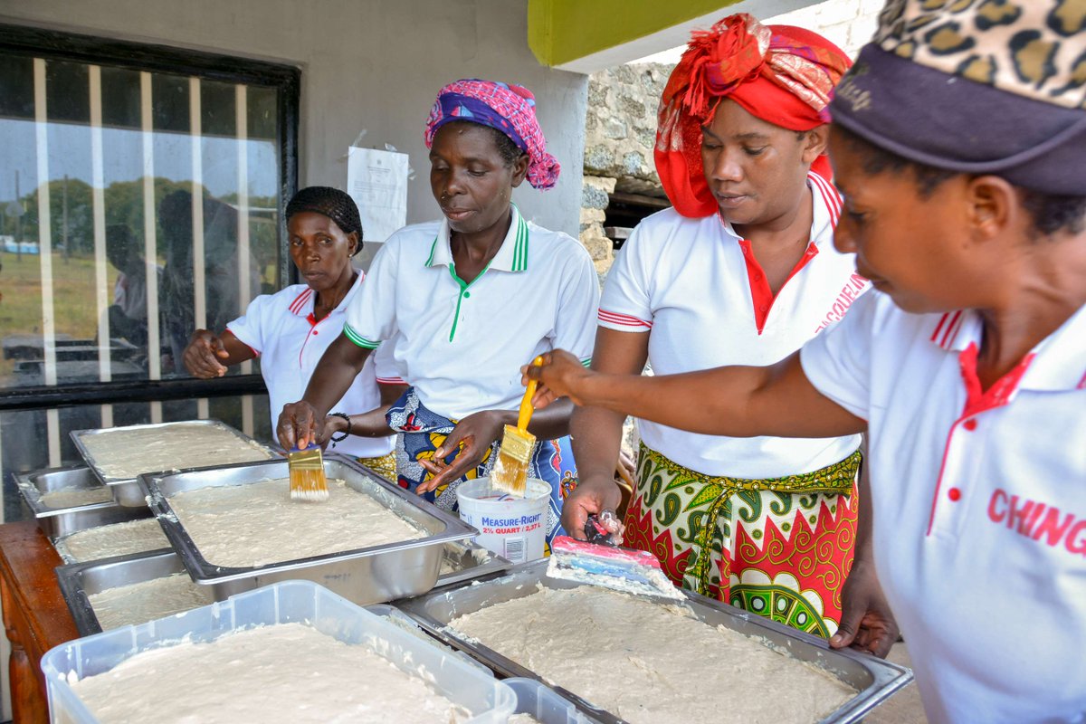 To increase household income, World Vision empowers families with a set of life skills by training them in soap-making activities for them to earn an income and provide household and school necessities for their children. #ResilienceAndSustainability