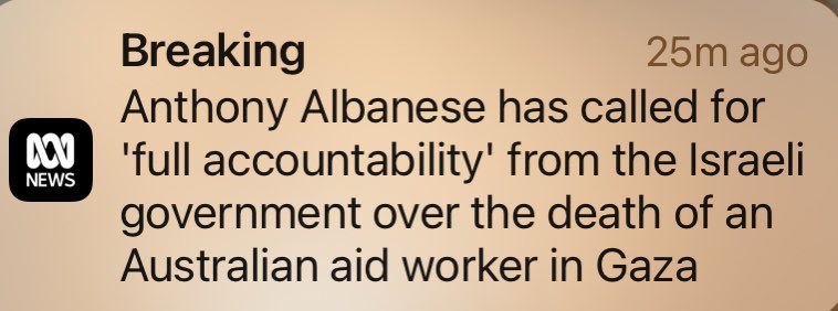 The Albanese govt has called for “full accountability” from Israel over the death. 

But what about their own accountability for Zomi’s murder?

What about their support for Israel, military exports, the use of Pine Gap for intelligence and allowing Australians to join the IDF?