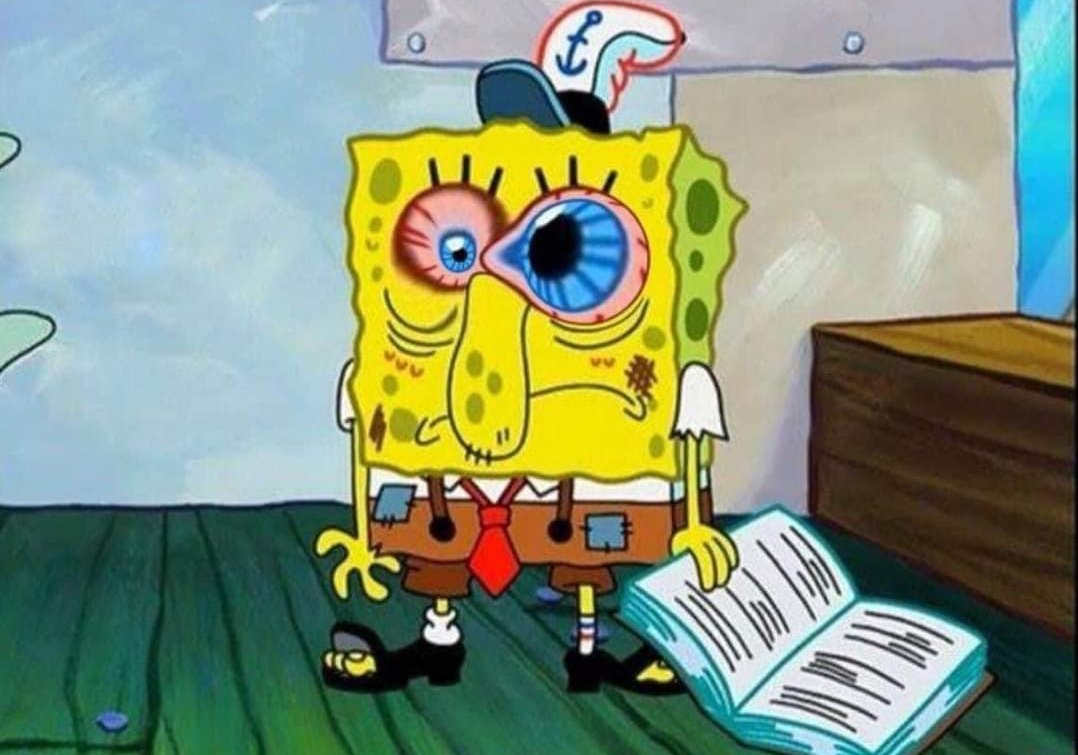 *El profesor: Necesito que se pongan más las pilas*
—Yo bien chueco de tanto estrés: