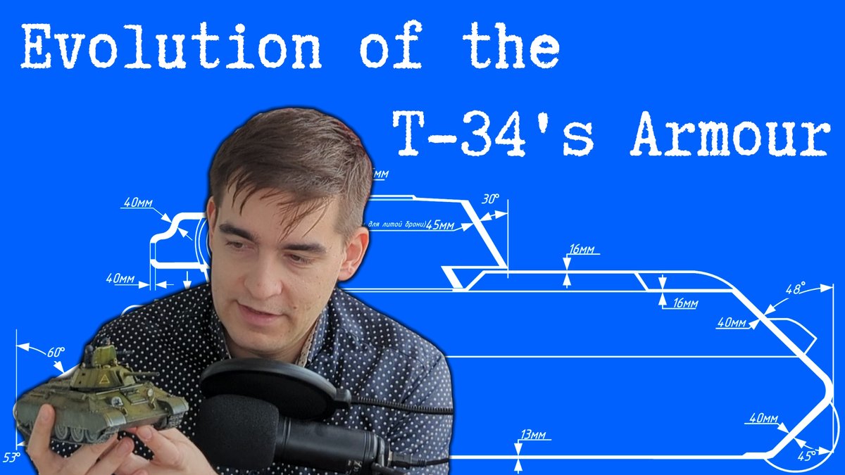 The T-34 might look like it started and ended the war with more or less the same armour, but that is not the case. In this video, I take a look at how the tank's armour evolved to deal with new threats on the battlefield. #tanks #history #WW2 #WWII youtu.be/pxBzBvydZws