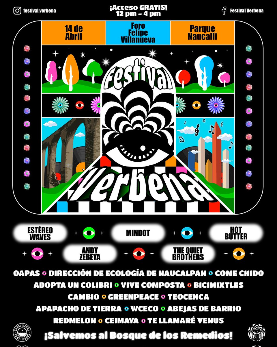 Nos vemos el 14 en parque naucalli.

Evento para todo público con dinámicas variadas, talleres y bandas en vivo. 

<a href="/bicimixtles/">Bicimixtles</a>
Presentes con la biciescuela, algunos talleres y pláticas de ciclismo urbano. 😎🤘
 facebook.com/share/p/pHBQi6…