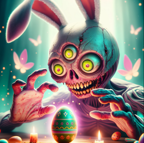 Alphartists's tweet photo. Hello all #collector #nft #enthu
Check out beautiful work "Easter Kursed #1" made by @kursedsociety
The bunny for the egg.
Price 2 #matic
Link > https://t.co/rSVss4wlCl
Let's support this artist and give boot.
#SupportEachOthers #nftartist #opensea https://t.co/WsNS8p2bBS