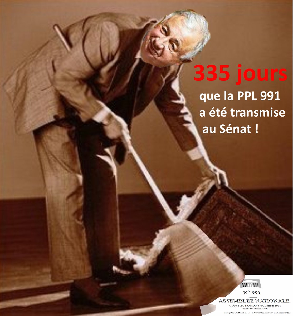 grungalizer's tweet photo. 04/05 @AssembleeNat vote PPL 991 @JVCastorGuyane
02/04, 3⃣3⃣5⃣ JOURS après...
🗣️Volonté du @Senat de mettre la PPL sous le tapis !
@Senat #sénateurs #sénatrices votez la PPL991
🚨#606JoursDeSuspension sans salaire pour VIVRE #PlusJamaisça
#abrogationloi05aout2021
#indemnisation https://t.co/3okn6Y0s4v