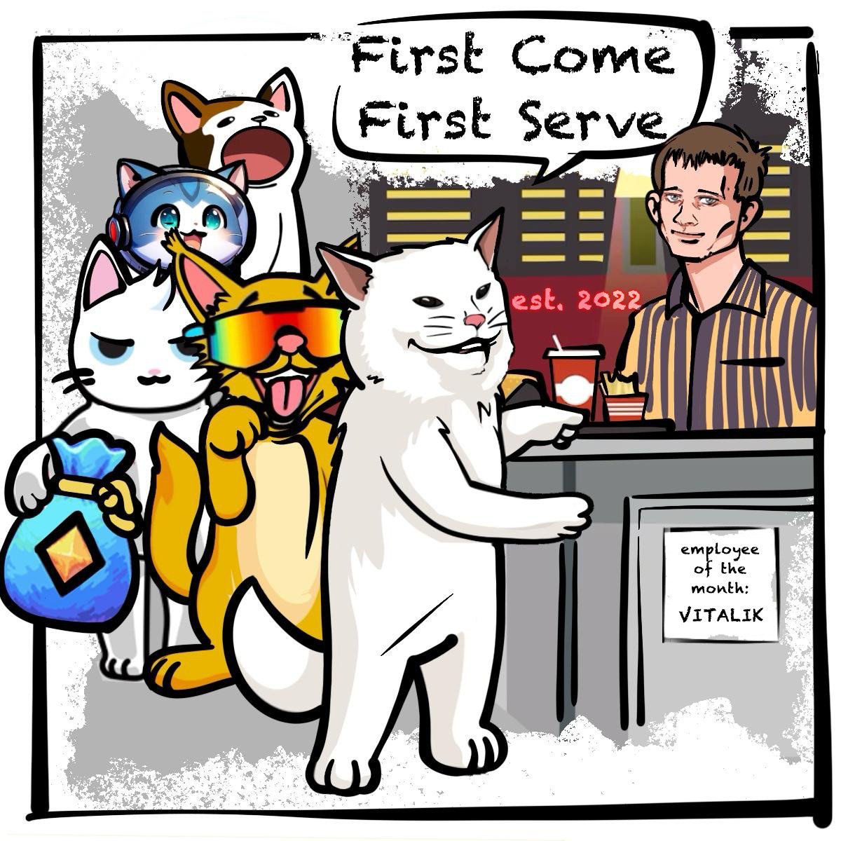 Slowly, then all at once $LMEOW