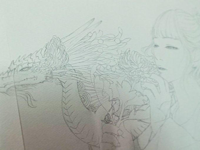 「ドラゴン 龍」のTwitter画像/イラスト(新着)｜3ページ目