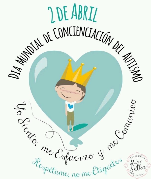 #DiaMundialDelAutismo 

Alguien con autismo me enseñó que el amor no necesita palabras.