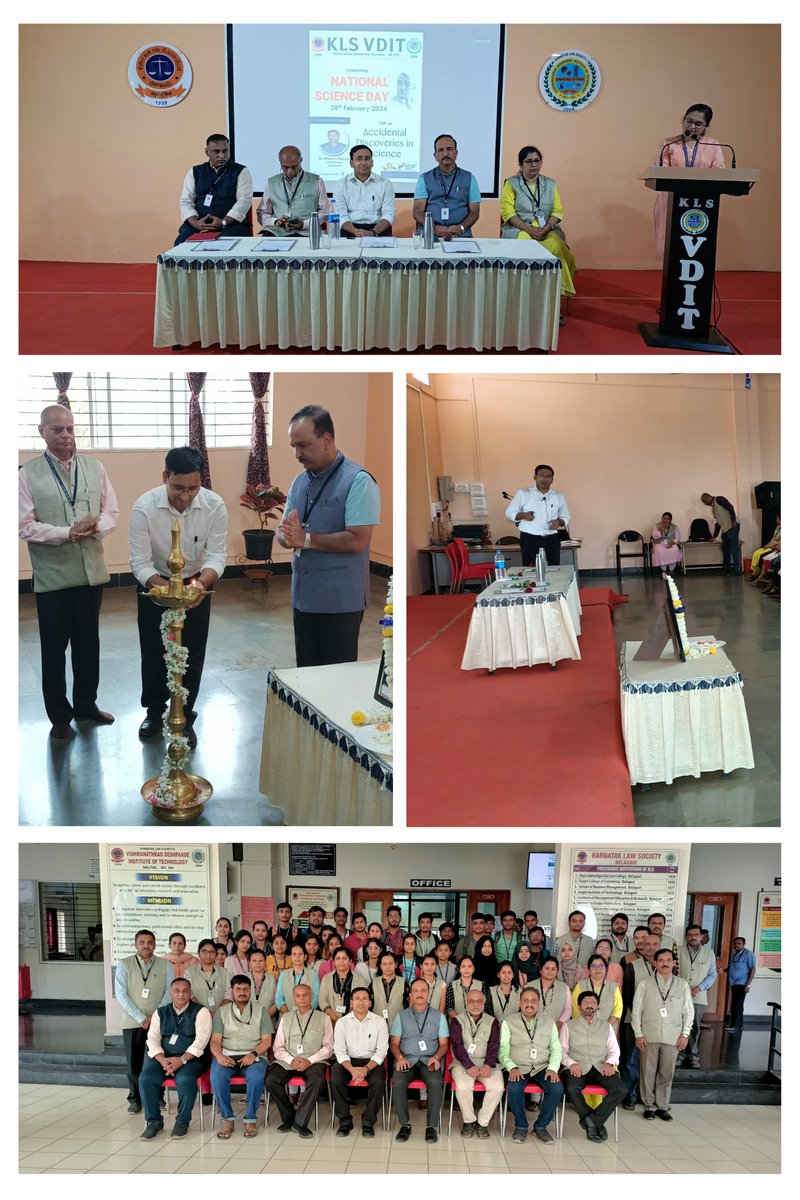 Dr. Nilkamal Mahanta, Assistant Professor and HoD of Chemistry from IIT Dharwad recently delivered a talk on the topic 'Accidental discoveries in Science.' As a resource person at KLSVDIT, Karnataka on National Science Day, Dr. Mahanta highlighted several scientific discoveries