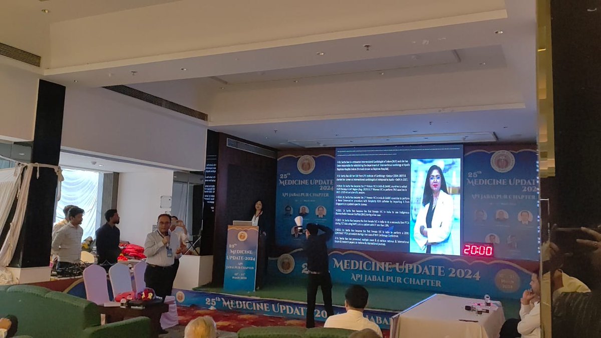 Happy to give a talk on INCLISIRAN a novel way of Lipid Lowering at the Annual API Meeting at Jabalpur @WomenAs1 @IJCDW_WINCARS @mirvatalasnag @AMahilmaran @global_wic @aayshacader @ShrillaB @drsonyaburgess @DrToniyaSingh @Lipidaoi1