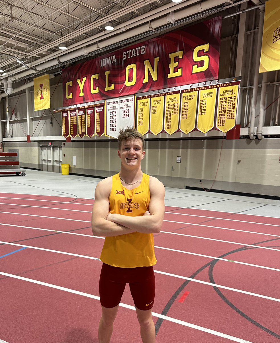 Thank you Coach @KurtisBrondyke for showing me ISU and your amazing program!