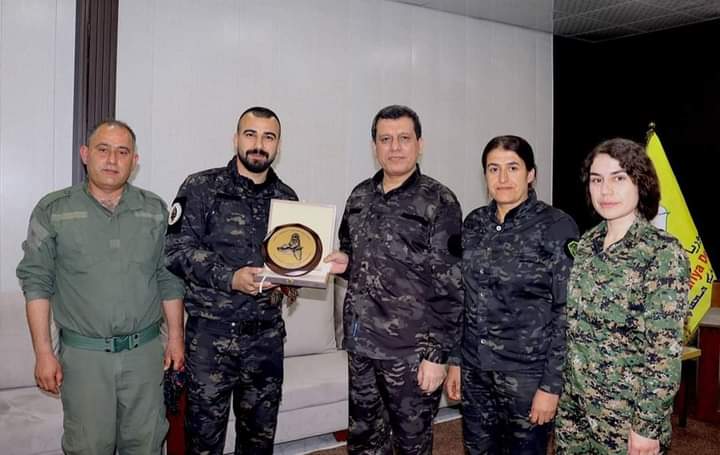KurdIsrail's tweet image. 🔺️General #Mazloum_Abdi, Commander-in-Chief of the Syrian Democratic Forces, congratulates the #Syriacs on the Syriac and Assyrian New Year, the Eid of #Akitu