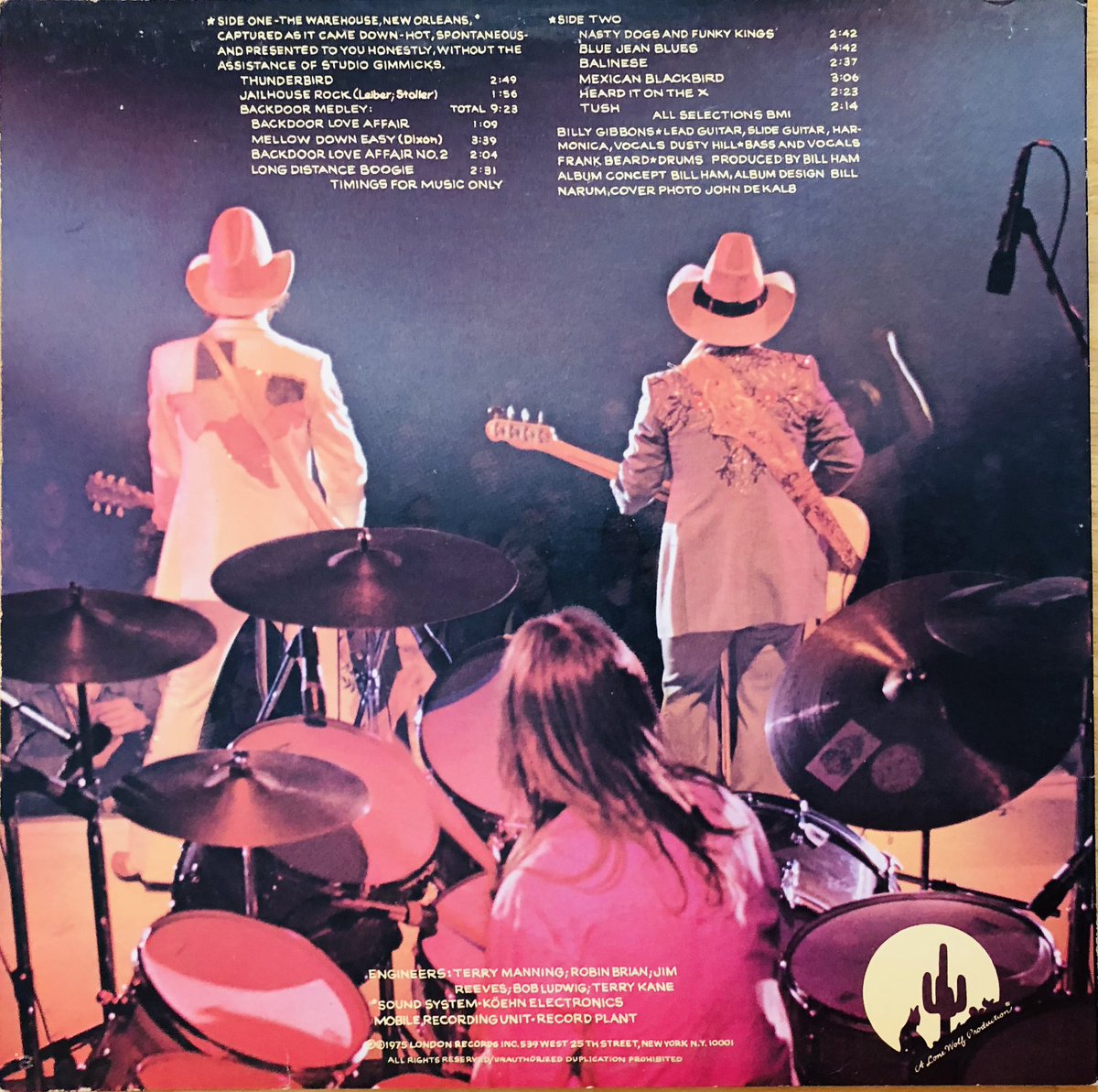 Listening to ZZ Top - Fandango! • 1975 • Blues Rock, Pop Rock, Texas Blues, Electric Blues • Fourth album 💿