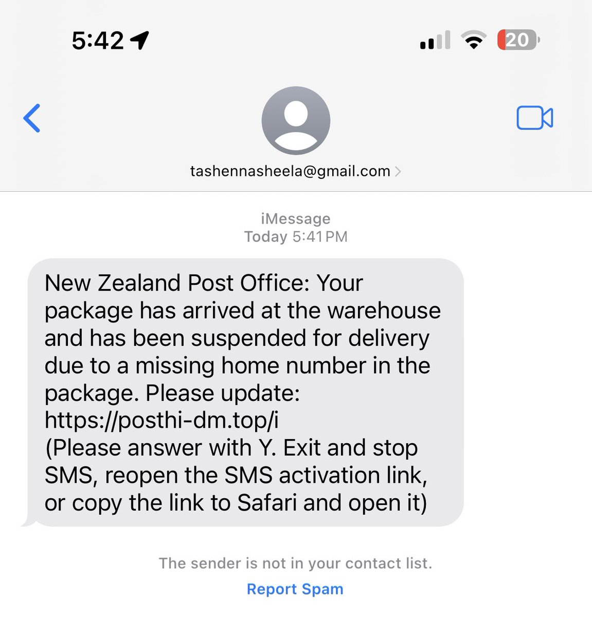 Looks legit #scam #phish