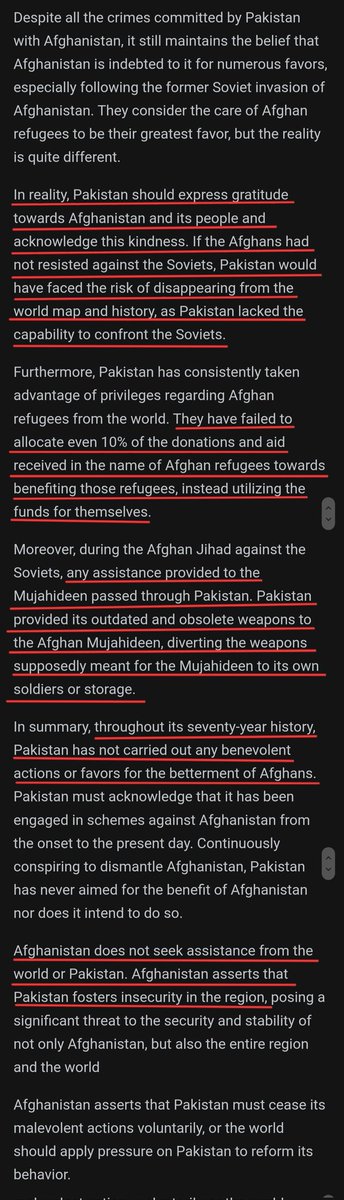 If the Afghans had not resisted against the Soviets, Pakistan would have faced the risk of disappearing from the world map and history, as Pakistan lacked the capability to confront the Soviets...