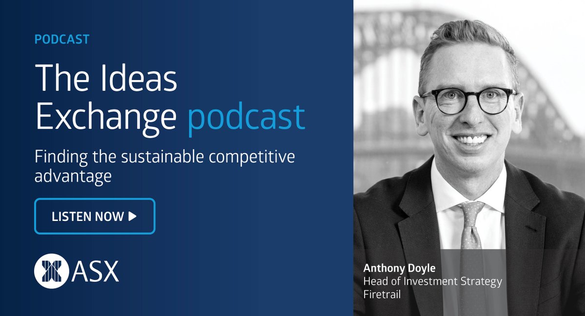 According to @DoyleAUD, share prices follow earnings and in this episode of #ASXIdeasExchange, he explains Firetrail's approach to company valuations, high conviction investing to generate long term performance. 🎧 Listen now: bit.ly/4arKUee