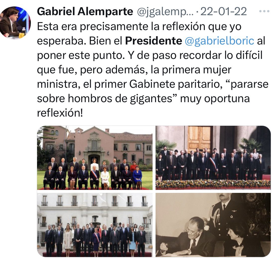 ThRealQueen's tweet photo. Registro de cuando Alemparte tenía la esperanza de ser nombrado en algún cargo de gobierno. Habrá algún gramo de vergüenza en ese cuerpo? https://t.co/LtZlrUPtC7