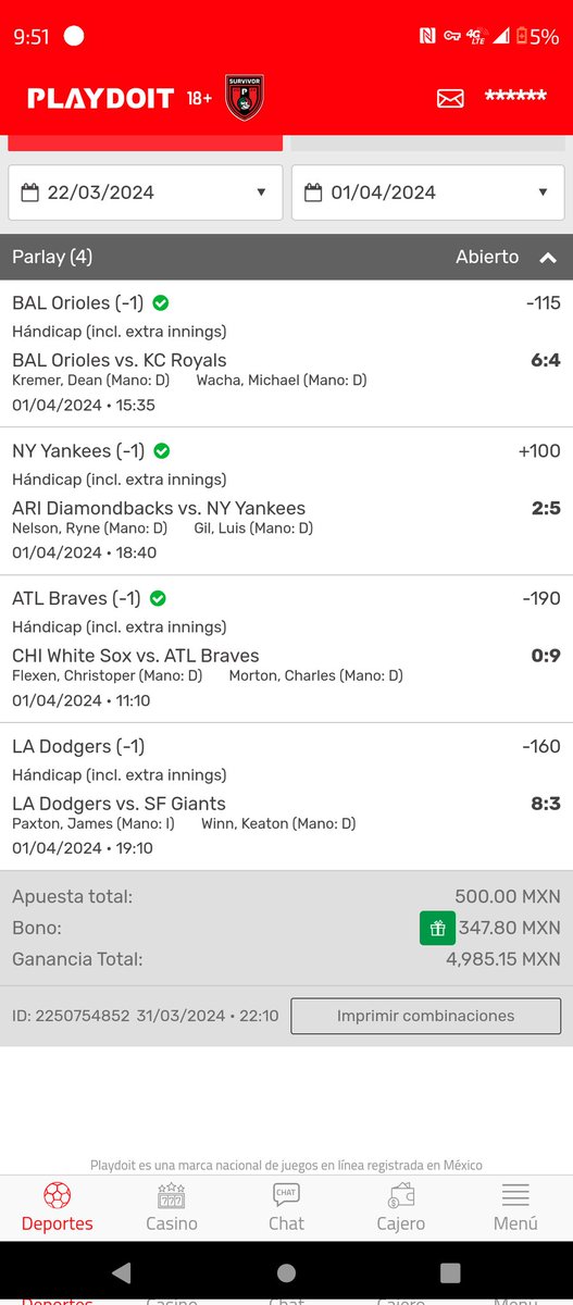CuevasDarza's tweet photo. Ganaré???? Que opinan #viral #Bets10  #apuestasdeportivas https://t.co/yxqkESMJfJ