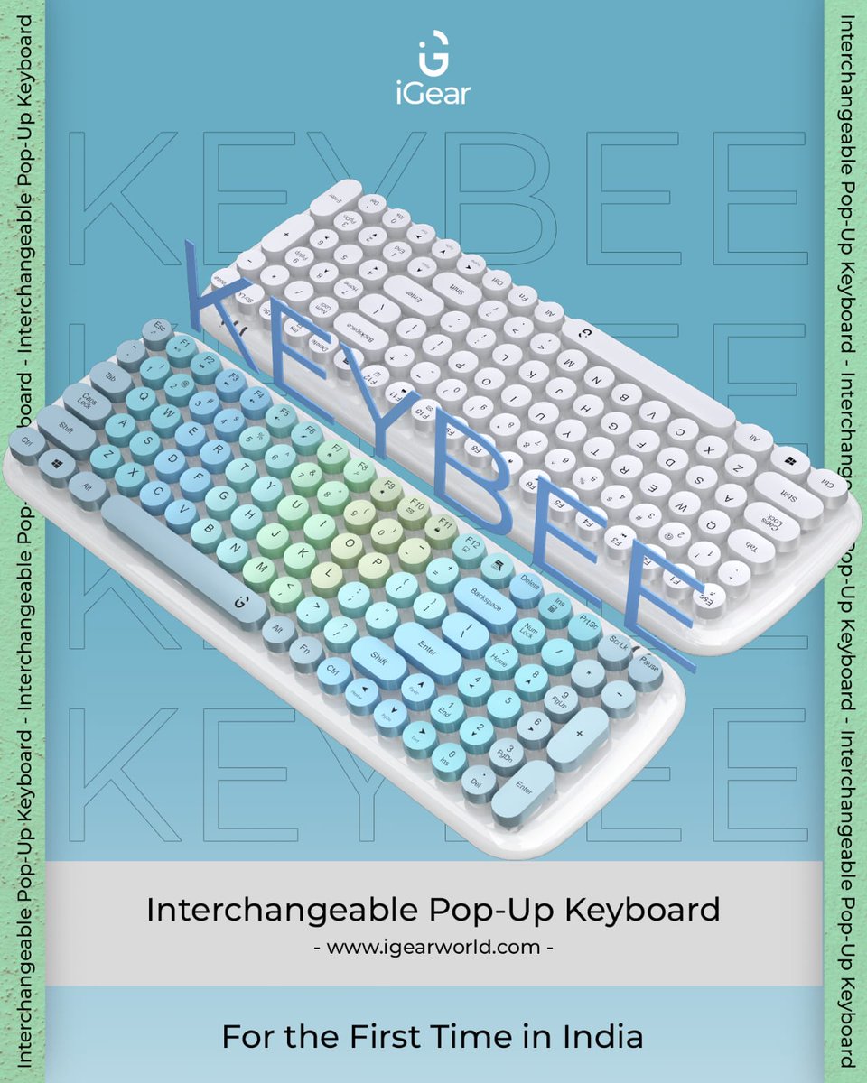 Express yourself with iGear Keybee. 
#Keybee #iGearWorld #iGearLifestyle #SeriouslySmart igearworld.com