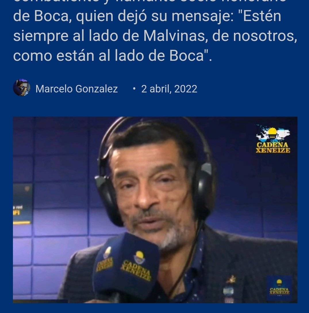 therealbuni's tweet photo. Victor "el mono" villagra, ex miembro de la 12 y veterano de Malvinas
El tipo le cantaba a boca mientras le disparaba a los ingleses con una ametralladora 12,7
Volvió a las islas con la bandera de boca
Totalmente chad https://t.co/NxFNxzxEwV