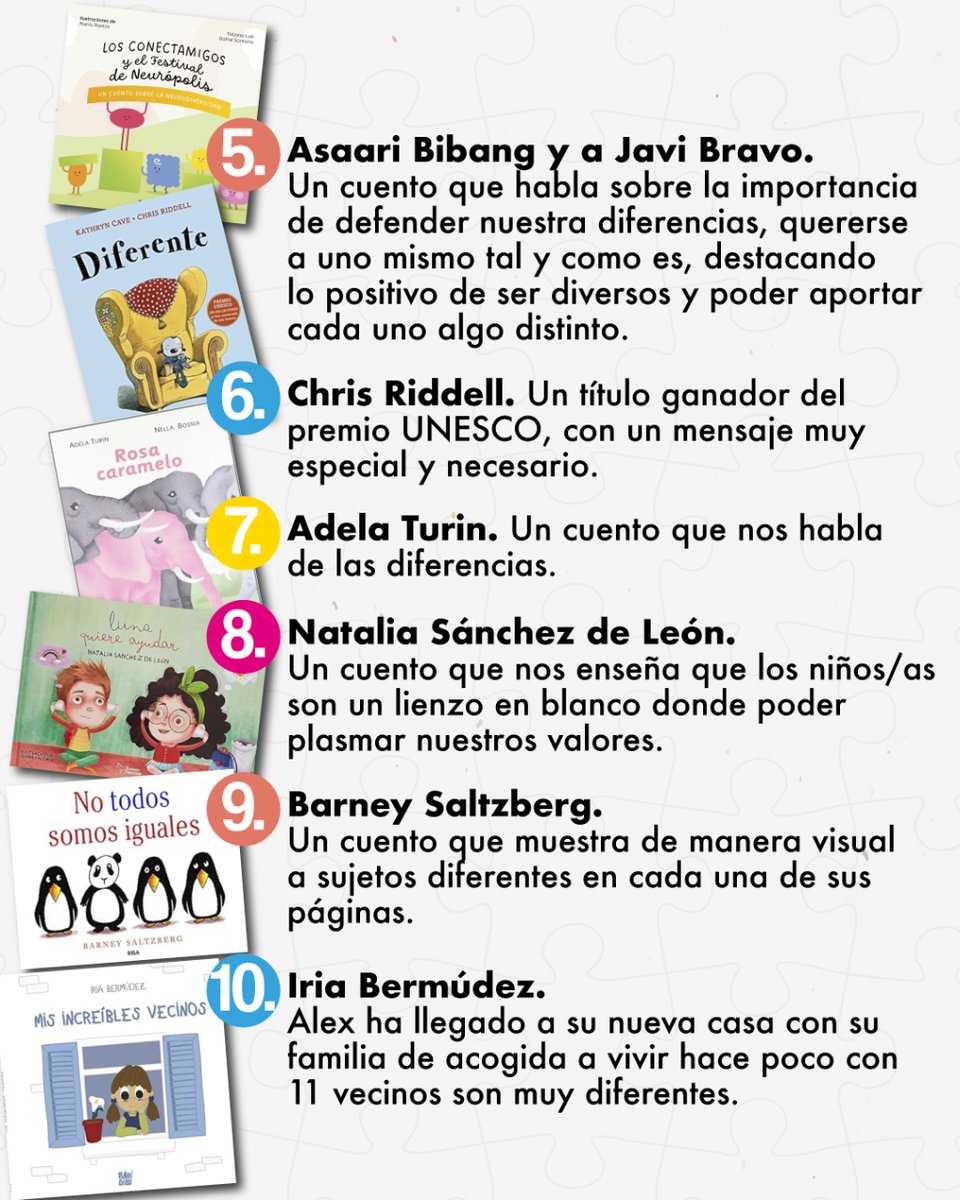 📣’Qué es el Trastorno del Espectro Autista y cómo podemos concienciar sobre él”, con <a href="/melusalejandra/">A.T. y Estimulación</a> 

🔗Podéis leer el post completo en clubdemalasmadres.com/que-es-el-tras…

💬¿Qué queréis reivindicar hoy, Malasmadres?

#tea
#trastornoespectroautista
#educacion
#diversidad