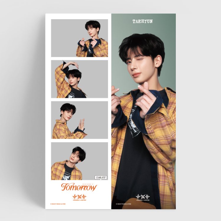 인생네컷 #투모로우바이투게더 프레임