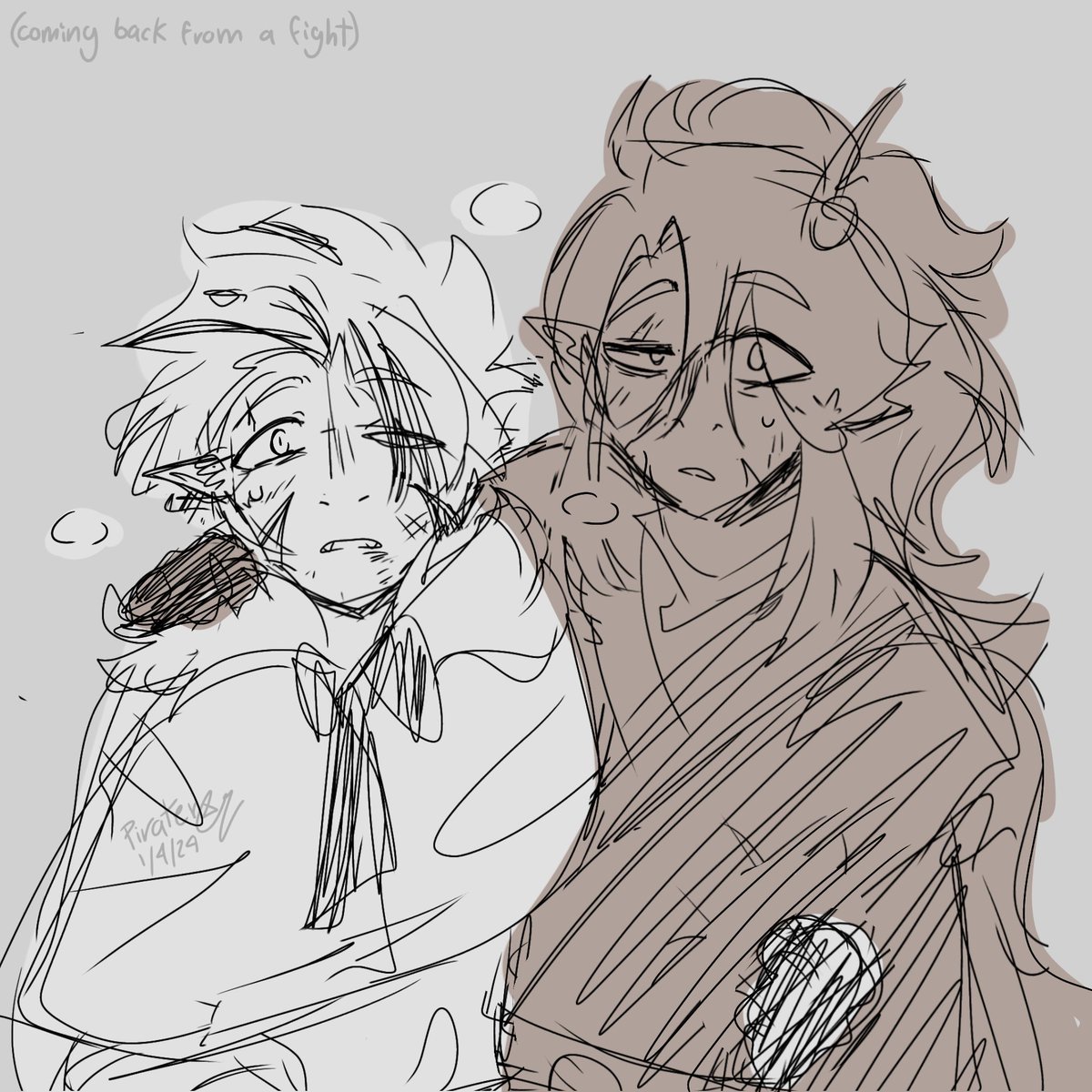 Piraterruu's tweet photo. Worried dad #secondwatchercookie #caramelarrowcookie #crunchychipcookie #cookierunkingdom https://t.co/jIyH7jf5YG