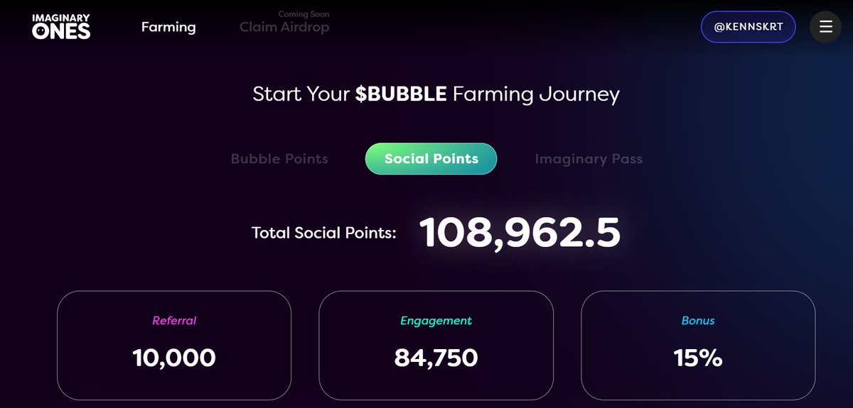 kennskrt's tweet photo. 👨‍🌾Small Account Farming

💎If you are an Influencer with lots of Followers Engage
$PARAM
$BEYOND
$BLOCK
$BUBBLE
$TRIP
$COOKIE

🫡SMALL ACOUNTS DON'T FADE. @Imaginary_Ones 

#cryptocurrecy #AirdropCrypto #TrendingNow #ETH #BULLISH #ToTheMoon https://t.co/U8cWKH6u6B