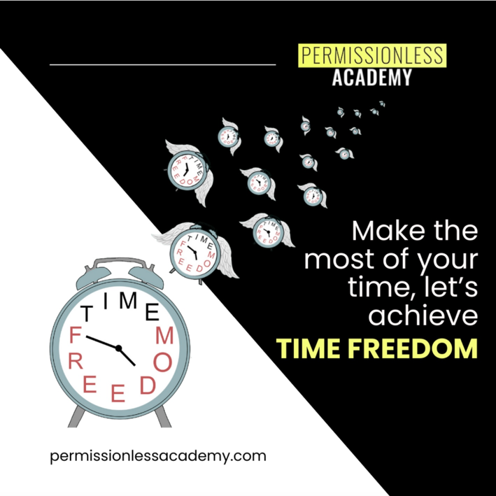 join_pa's tweet photo. ⚡️Freedom Starts With Time Freedom⚡️

Embrace the journey of self-discovery @ Permissionless Academy while building online assets that work for you 24/7 💫 

The first 2024 Permissionless Academy batch starts soon. 

Visit https://t.co/yiKJv1PmwM &amp; reserve your spot today. 👊✨ https://t.co/SNJVl3ZYSy