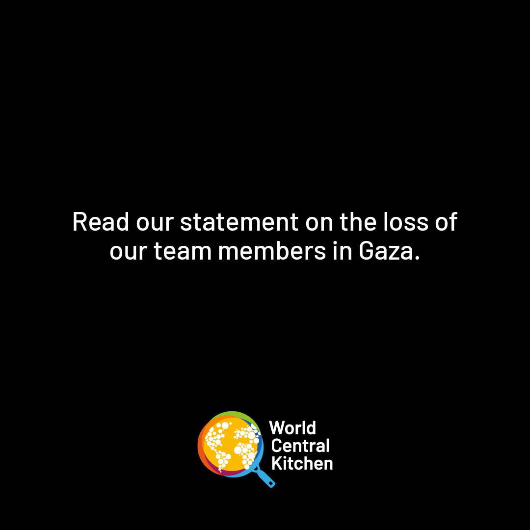 World Central Kitchen is devastated to confirm seven members of our team have been killed in an IDF strike in Gaza. Read our full statement on the loss of our team members here: wck.org/news/gaza-team…