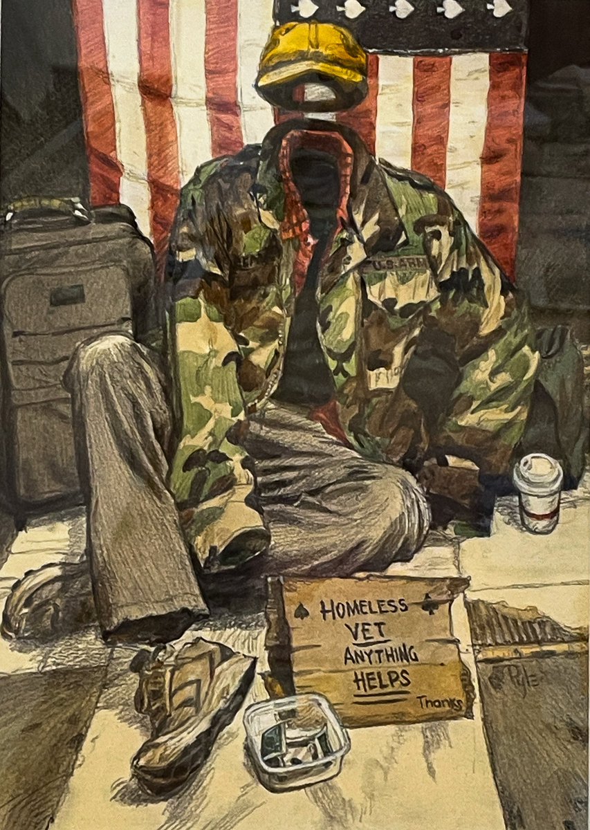 Is this how the so-called government sees homeless veterans? Faceless and invisible. Is this why they can turn a blind eye to them? To watch them suffer and not care? I do not see them this way. They all have faces and names and stories. They need homes.
#HouseHomelessVets
#VLM